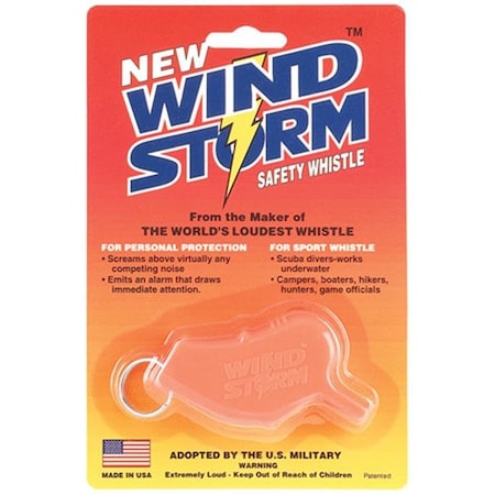 Storm Storm 372491 Windstorm Whistle - Orange 372491